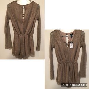 Onesie Long sleeve Shorts Dress